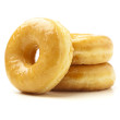 Lemon blueberry donuts
