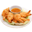 Lemon coconut shrimp with chicken