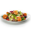 Lemon-garlic shrimp and vegetables