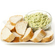 Lemon ricotta kale dip