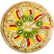 Mango chutney pizza