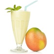 Mango papaya smoothie