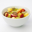 Mango pineapple salad with mint