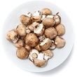 Marinated portobello mushrooms with Provolone