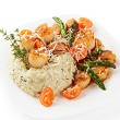 Marsala seared scallops