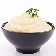 Mashed garlic Parmesan potatoes