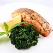 Mediterranean-style grilled salmon