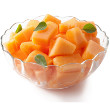 Melon with creamy sweet curry