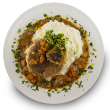 Moroccan mashed potatoes