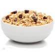 Muesli with cranberries and flaxseed