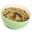 Mushroom barley soup