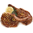 Mustard grilled pork