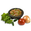Nectarine and radish salsa