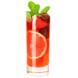 Non-alcoholic berry orange sangria