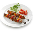 North African orange and l amb kebabs