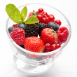 Norwegian berry pudding