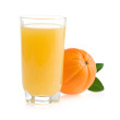 Orange raspberry juice