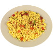 Orzo with cherry tomatoes, capers, and lemon