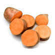 Oven roasted sweet potatoes