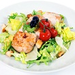 Peach chicken salad