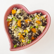 Quinoa and black bean salad