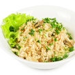 Quinoa risotto with arugula and Parmesan