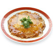 Ramen noodle egg foo yung