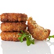 Rice and lentil burger