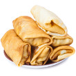 Ricotta-filled blintzes