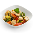 Roasted chicken and vegetables