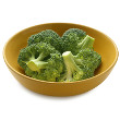 Roasted garlic lime broccoli