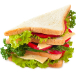 Roasted vegetable sandwich