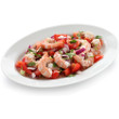 Shrimp and mango ceviche