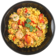Shrimp and saffron rice