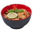 Shrimp and tofu soup