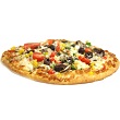 Smoky corn and black bean pizza