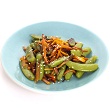 Snow pea and radish slaw