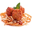 Spaghetti and meatballs