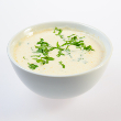 Spicy sweet potato bisque