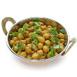 Spinach and chickpea curry