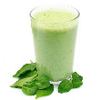 Spinach and fruit smoothie