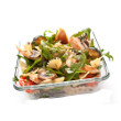 Spinach and tomato pasta salad