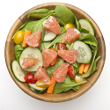Spinach apricot salad