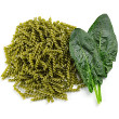 Spinach pesto pasta