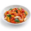 Stir-fry shrimp and lemon rice