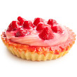Strawberry and cheese pie