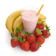 Strawberry banana smoothie