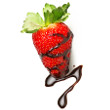 Strawberry dipped in chocolate