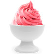 Strawberry frozen yogurt