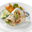 Sweet potato bean burrito